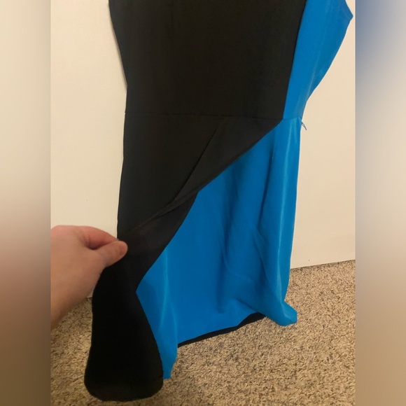 Rafaella Mock Neck Dress. Sz 12 - Picture 2 of 4